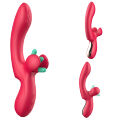 Вібратор - Erospace Sweet Play G-Spot &amp; Critoral Flappinng Vibrator A16