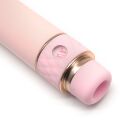 Вакуумный стимулятор + вибратор 2 в 1 KisToy ISLA Pink