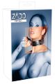 Ошейник широкий Zado, кожа