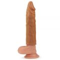 Насадка на пеніс Add 2" Pleasure X Tender, Brown без вібрації