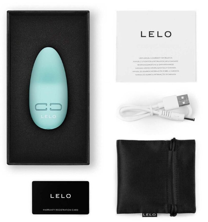 Мінівібратор для клітора LELO Lily 3 Polar Green, 10 режимів, дуже потужний
