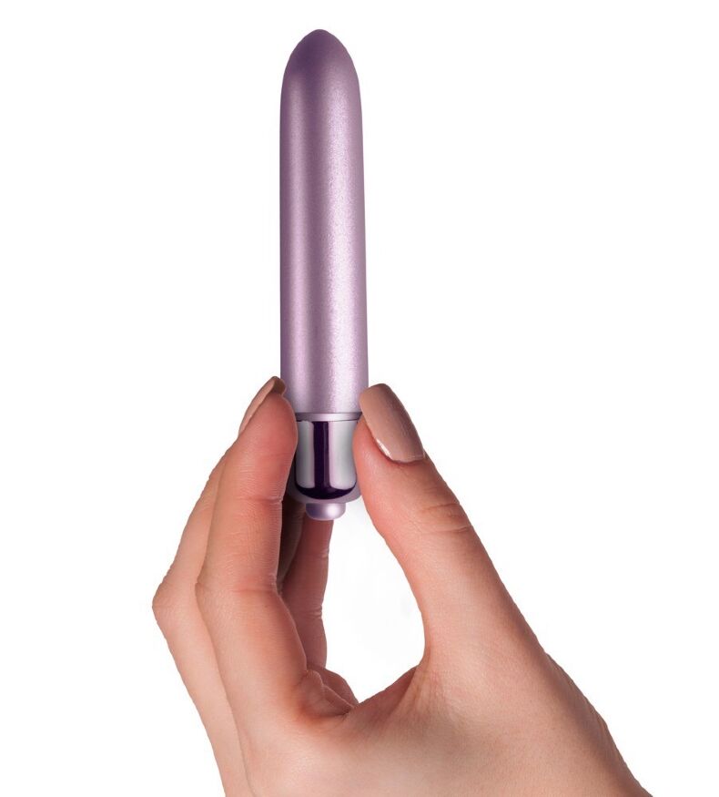  Вибропуля Rocks Off Touch of Velvet, фиолетовая, 9 х 2 см