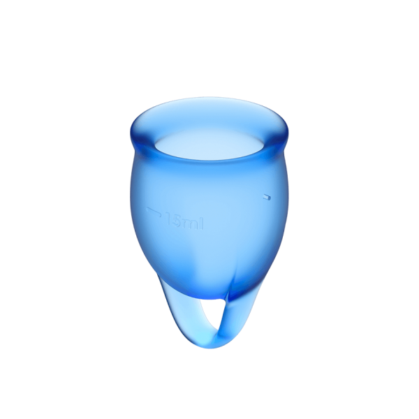 Менструальные чаши Satisfyer Feel Confident DARK BLUE