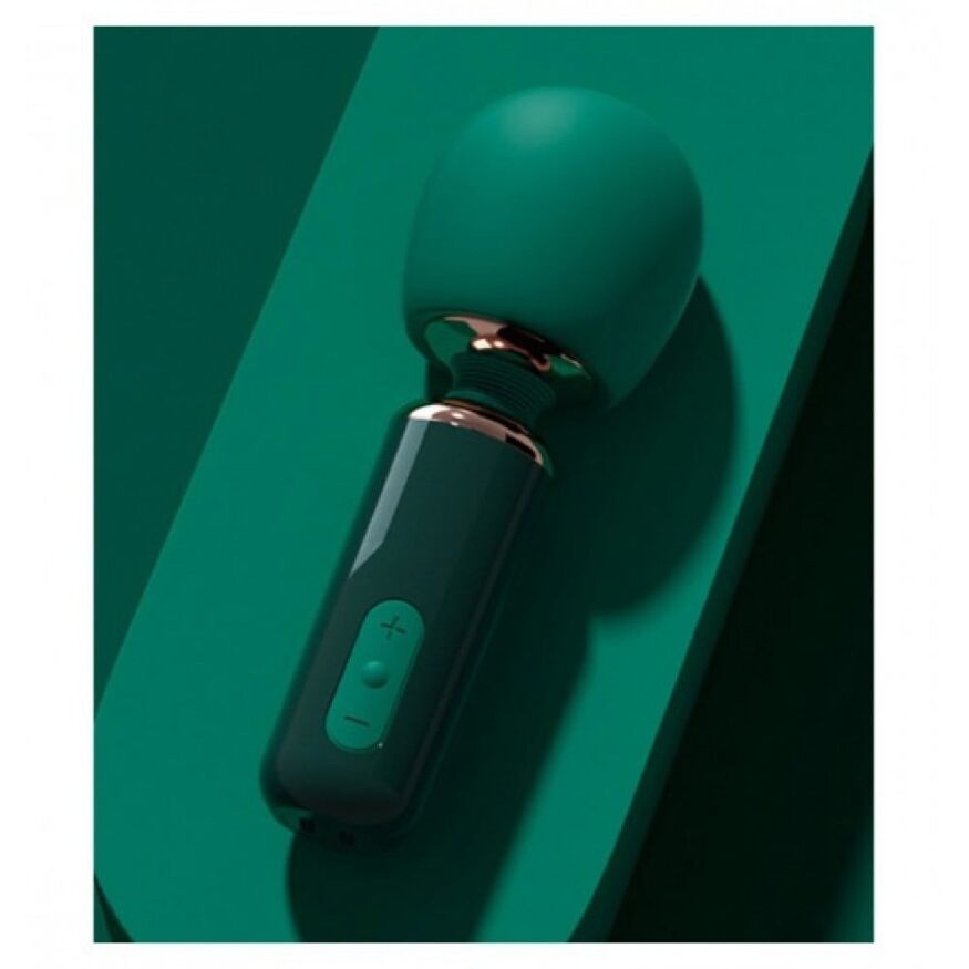 Вибратор-микрофон мини Qingnan No.5 Powerful Mini Wand Massager, зеленый