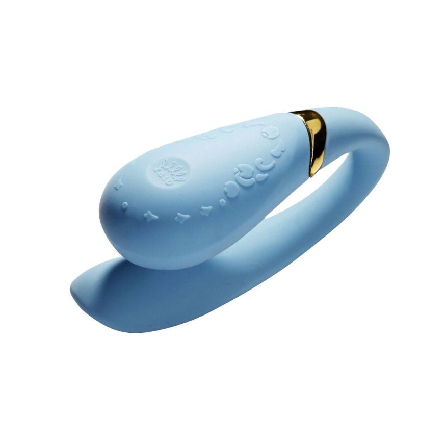 Смарт вибратор для пар Zalo — Fanfan Royal Blue