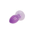 Анальная пробка гелевая фиолетовая 4,8 Inch Hi Basic Chisa