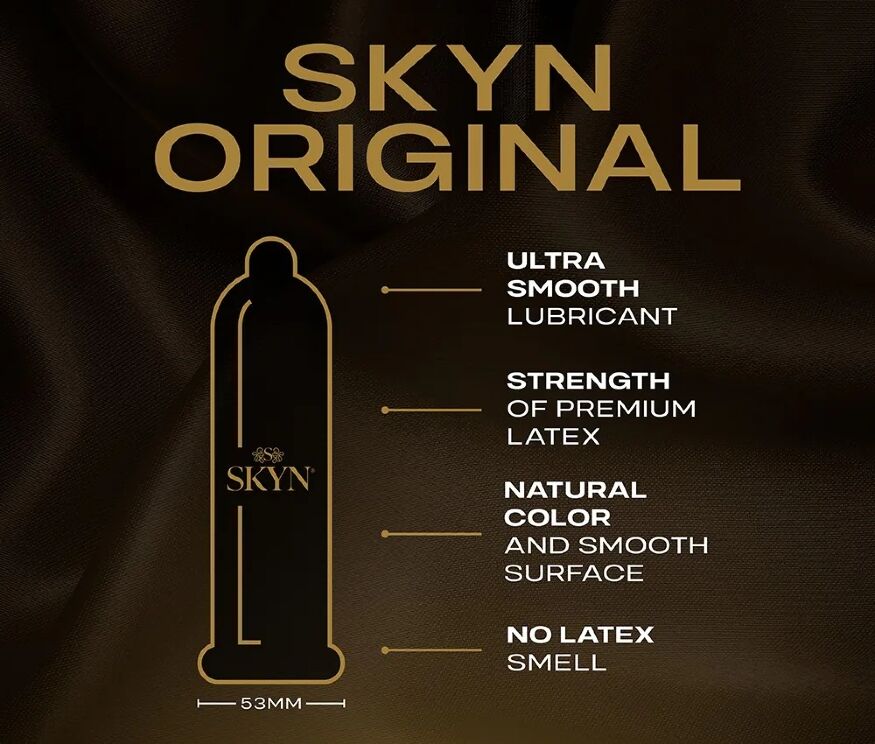 Презервативы безлатексные (полиизопрен) Skyn Original, 10 шт