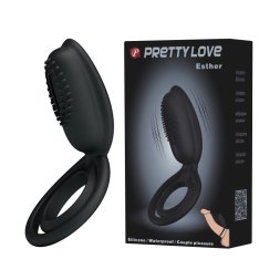 Эрекционное кольцо – Pretty Love Esther Penis Ring Black