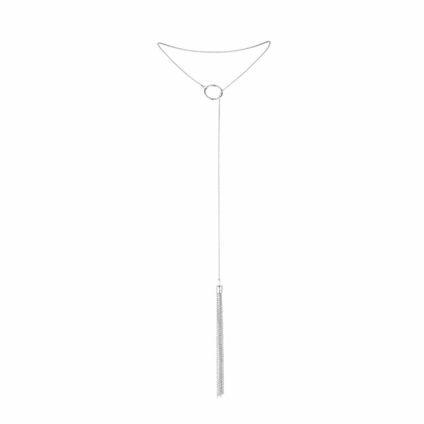 Ланцюжок для тіла Bijoux Indiscrets Magnifique Tickler Pendant Chain  -  Silver