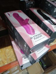 Пульсатор с вибрацией клиторального отростка Fun Factory Bi Stronic Fusion Magenta (мятая упаковка!!!)