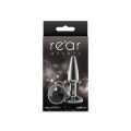 Анальная пробка NS Novelties Rear Assets - Tapered - Small - Gunmetal - Black