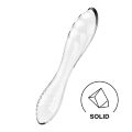 Скляний фалоімітатор Satisfyer Dazzling Crystal 1 Transparent прозорий