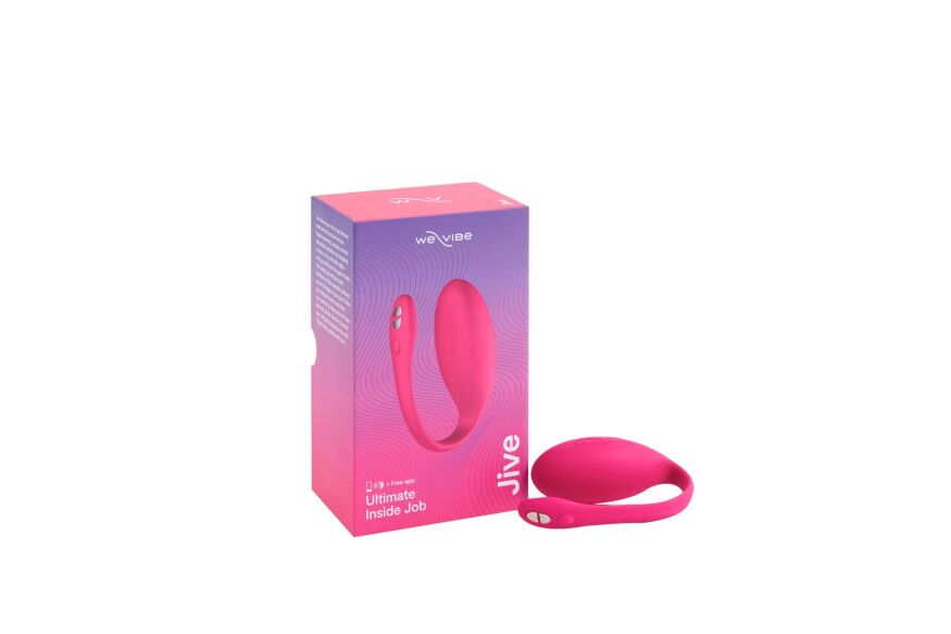 Виброяйцо We-Vibe Jive Smart мощное, с управлением со смартфона Electric Pink