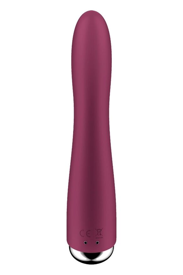 Вибратор для точки G Satisfyer Spinning Vibe 1 с ротацией, красный