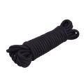 Веревка для бондажа и шибари Chisa Hi-Basic Mini Silk Rope Cotton черная, 10 м
