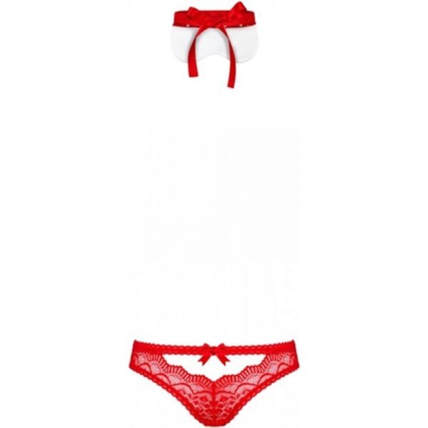 Стринги и маска Obsessive 822-SEA-3 set 2-pcs L/XL