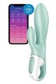 Смарт вибратор-кролик Satisfyer Air Pump Bunny 5+, надувается (мятая упаковка)