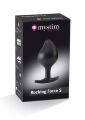 Анальна пробка для електростимуляції Mystim чорна, 9.7 х 3.7 см