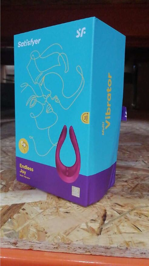 Вибратор для пар Satisfyer Endless Joy (Berry) (мятая упаковка)