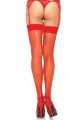 Прозрачные чулки с задним швом 'Sheer Backseam Stockings' от Leg Avenue OS Red