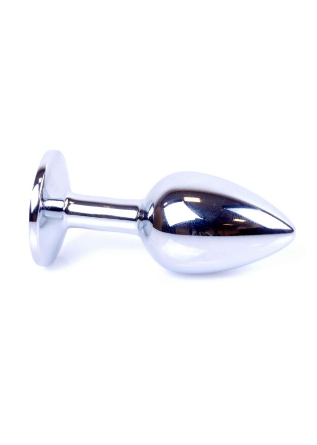 Анальна пробка - Jewellery Silver Plug Light Pink