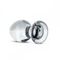 Пробка стекло прозрачная Gildo Glass Buttplug No. 26