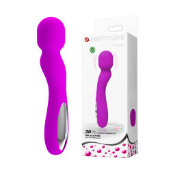 Стильный универсальный вибромассажёр Pretty Love Paul Massager Purple