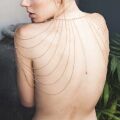 Цепочка на плечи Bijoux Indiscrets золотистая