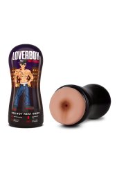 Мастурбатор анус Blush Loverboy Bad Boy у колбі, бежевий