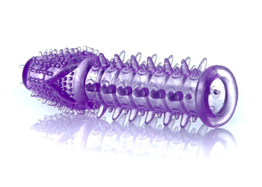 Закрита насадка на член - Penis Sleeve Purple