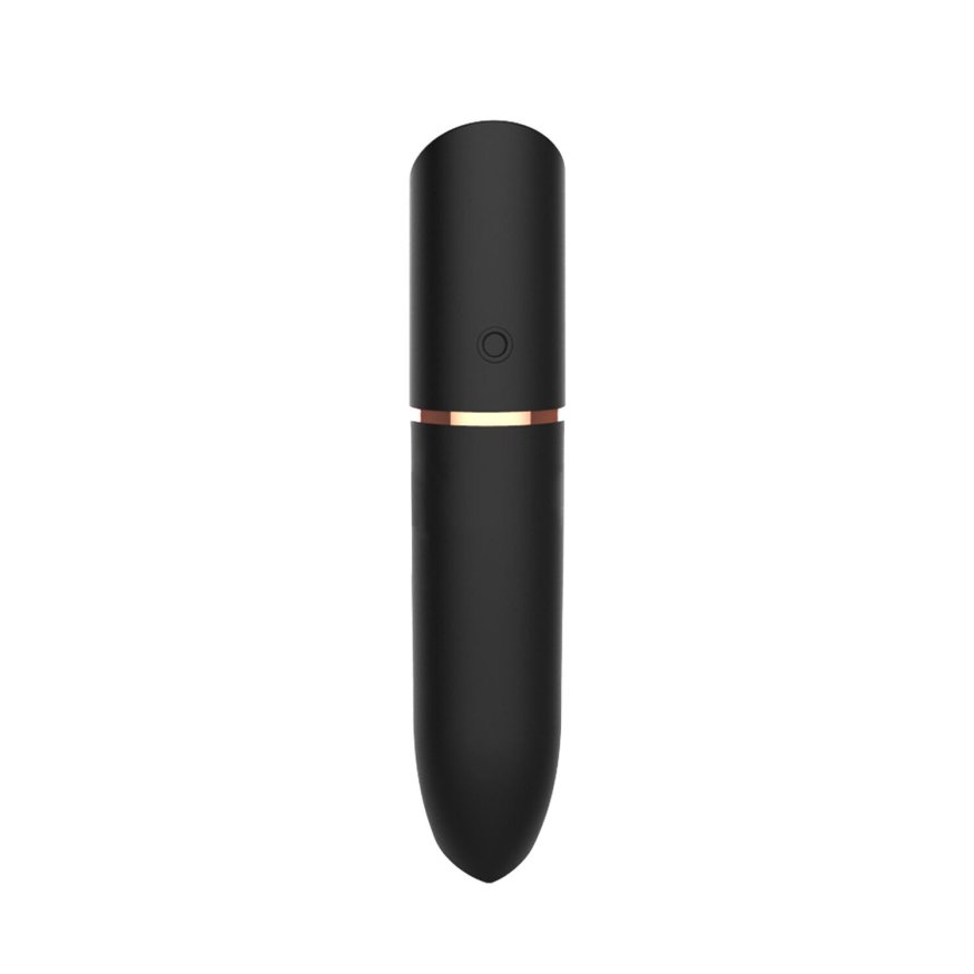Вибропуля перезаряжаемая. 10 режимов  Adrien Lastic Rocket Black