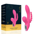 Вибратор - Erospace Sweet Play Sucking Vibrator With Anal Beads A3