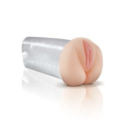 Мастурбатор вагіна Pipedream Extreme Deluxe See для стимуляції члена