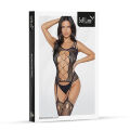 Бодістокінг - Bodystocking 2075, black - One Size