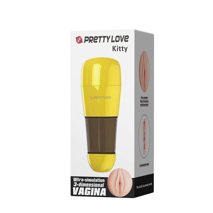 Вагина-мастурбатор PRETTY LOVE - Kitty, BM-00900T49NNJ-3