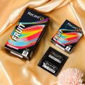 Презервативы Recare Color Fruit Flavour Condoms 3 шт, ароматы: мята, банан, клубника