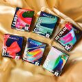 Презервативы Recare Color Fruit Flavour Condoms 3 шт, ароматы: мята, банан, клубника