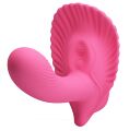Вибробабочка с стимулятором клитора PRETTY LOVE - Powerful Shell Stimulator , BI-014368-3