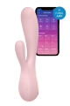 Вибромассажер кролик SATISFYER MONOFLEX PINK