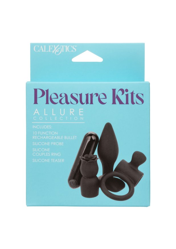 Набір з 4 секс-іграшок CalExotics Allure Collection, 10 режимів вібрацій