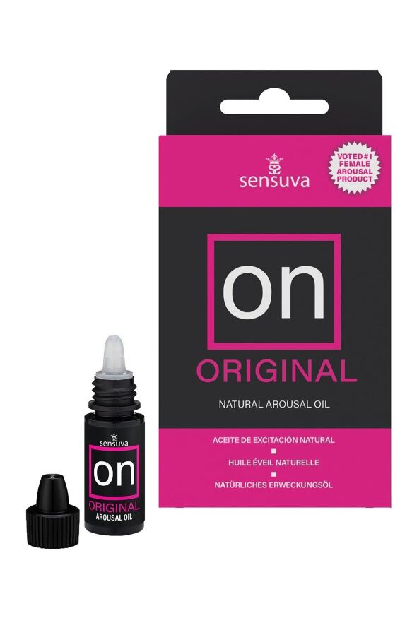 Женское возбуждающее масло афродизиак Sensuva On Original Arousal, 5 мл