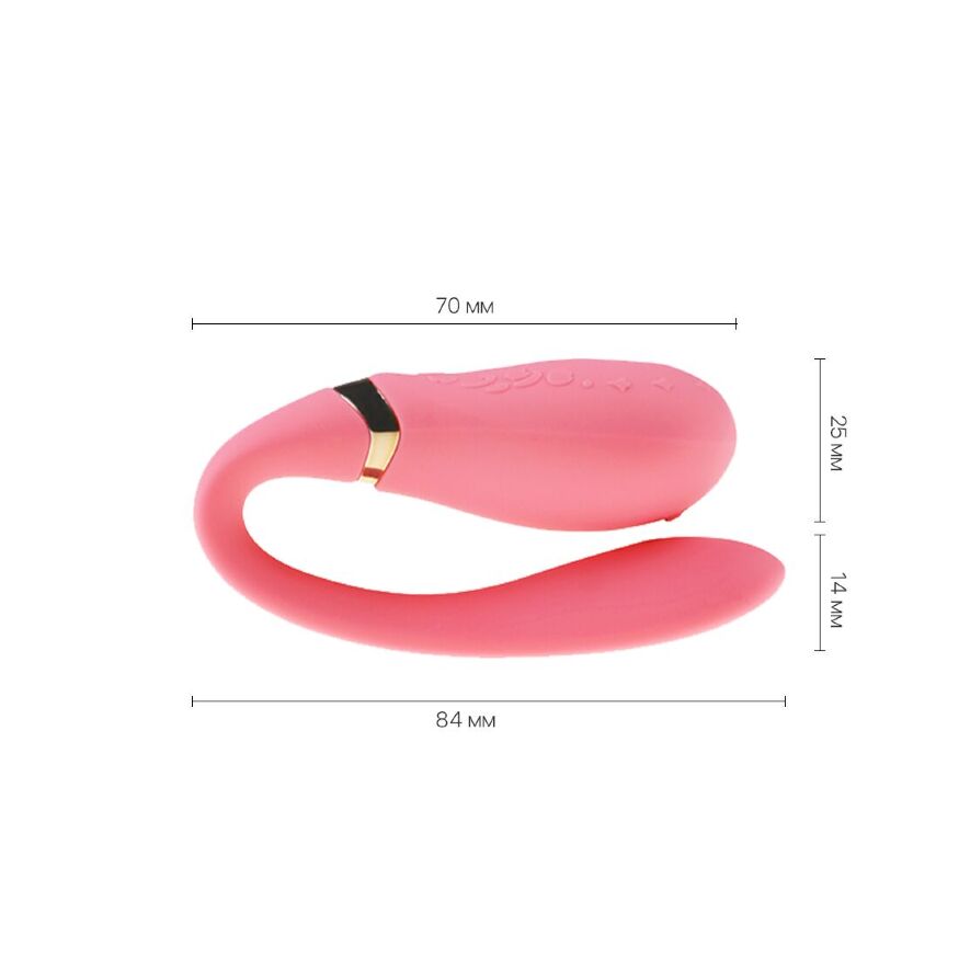 Смартвібратор для пар Zalo  -  Fanfan Rouge Pink