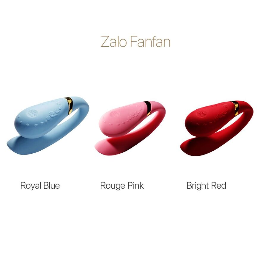 Смартвібратор для пар Zalo  -  Fanfan Rouge Pink