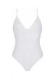 Боди Passion Ursula Body white XXL/XXXL, с ажурным декором и открытым шагом