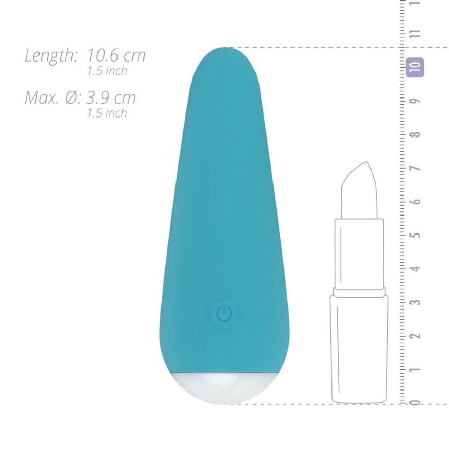 Мини-вибратор Cala Azul – Julia Mini Vibrator, очень нежный, 10 режимов