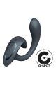 Вибратор для стимуляции точки G и клитора Satisfyer G for Goddess 1 темно-серый