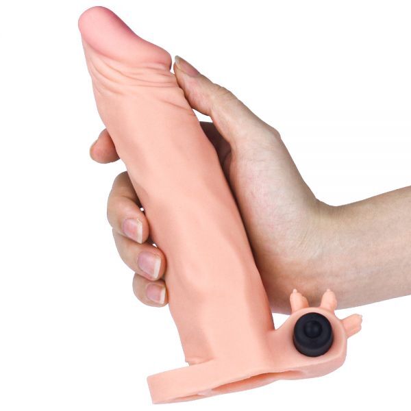 Насадка з вібрацією Add 2" Vibrating Penis Sleeve, Flesh