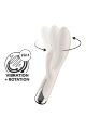 Вибратор-кролик Satisfyer Spinning Rabbit 1 для точки G и клитора, молочный