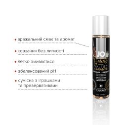Смазка на водной основе System JO GELATO Salted Caramel (30 мл) без сахара, парабенов и гликоля