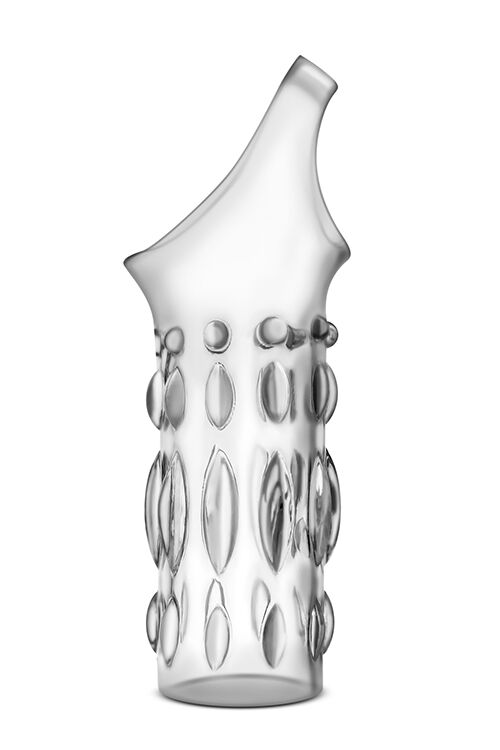 Насадка на пенис STUDDED SLEEVE RING CLEAR